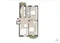 living - Viotti 19 - Living - Dils - Verdiepingsplan thumbnail - 1
