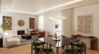 living - Piso de 353m² en venta en Almagro, Madrid - gallery thumbnail - 2