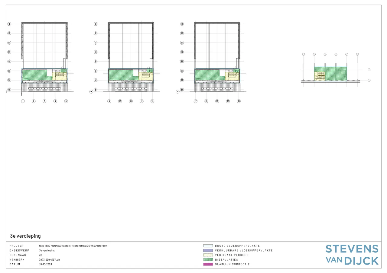 office - A-Factorij - Office - Dils - Plan d'étage - 4