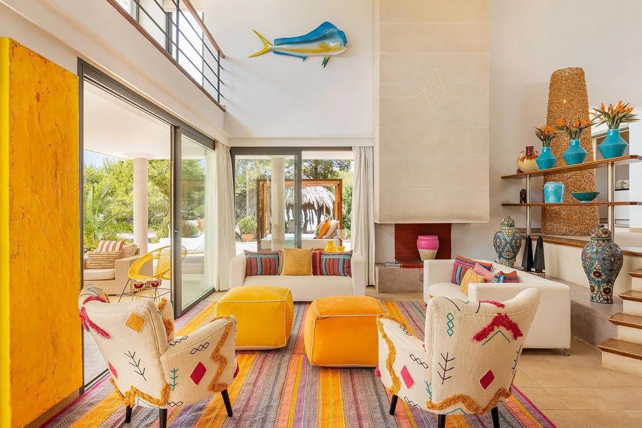 living - 250m² house / villa for rent in Formentera - gallery - 9