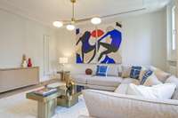 living - 178m² penthouse with 42m² terrace for sale in Eixample Right - gallery thumbnail - 3