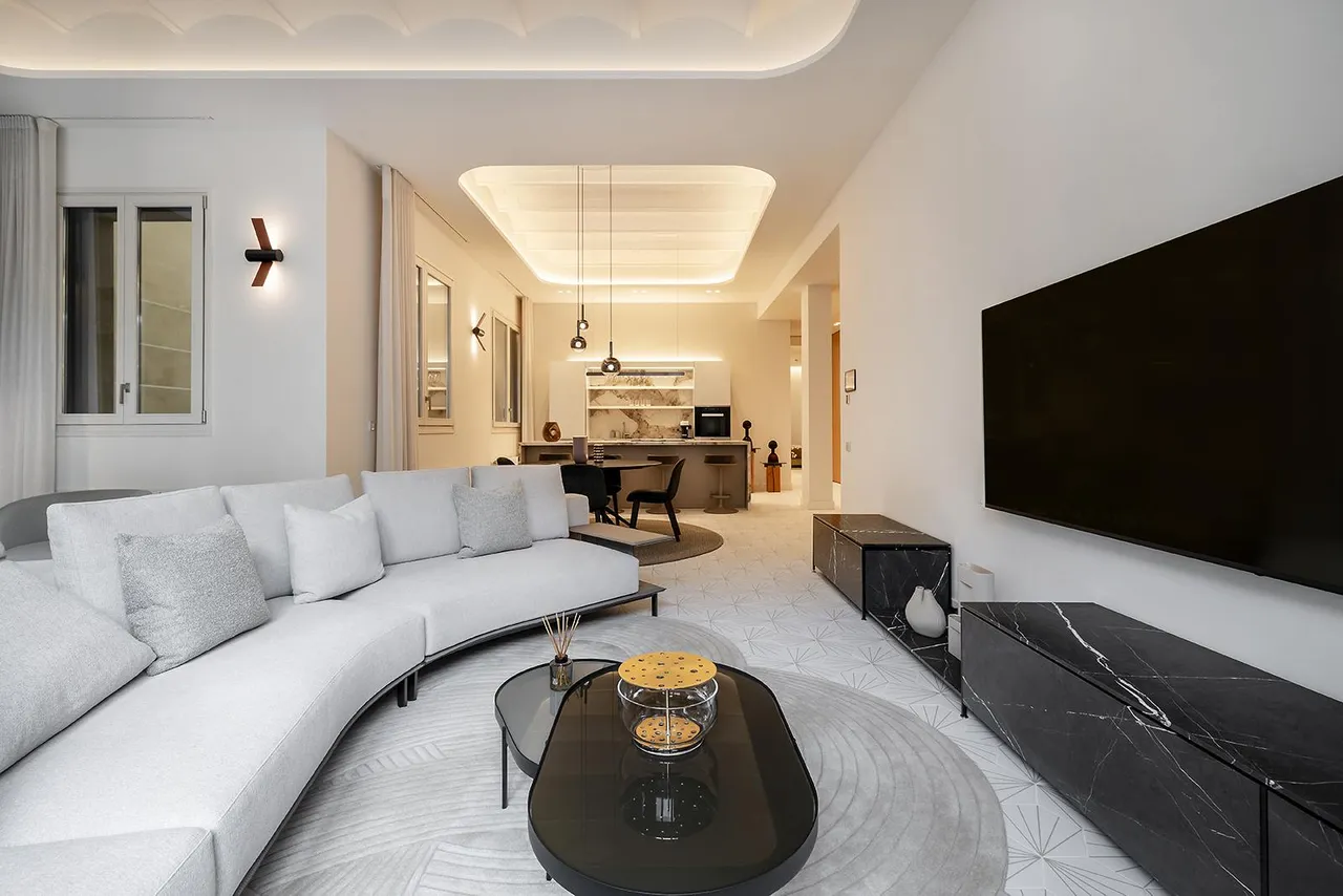 living - Piso de 152m² en venta en Eixample Derecho, Barcelona - gallery - 6