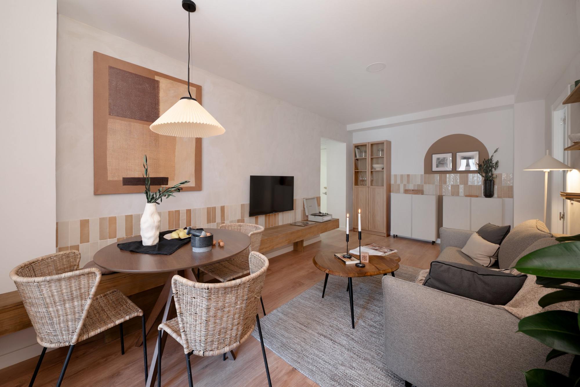 living - 73m² apartment for sale in Universidad, Madrid - gallery - 6