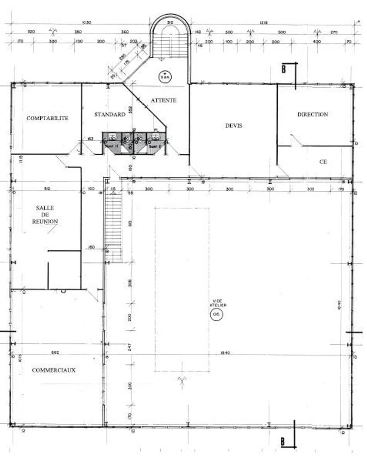 logistics - Light Industrial Premises / Offices For Rent - Verdiepingsplan - 1