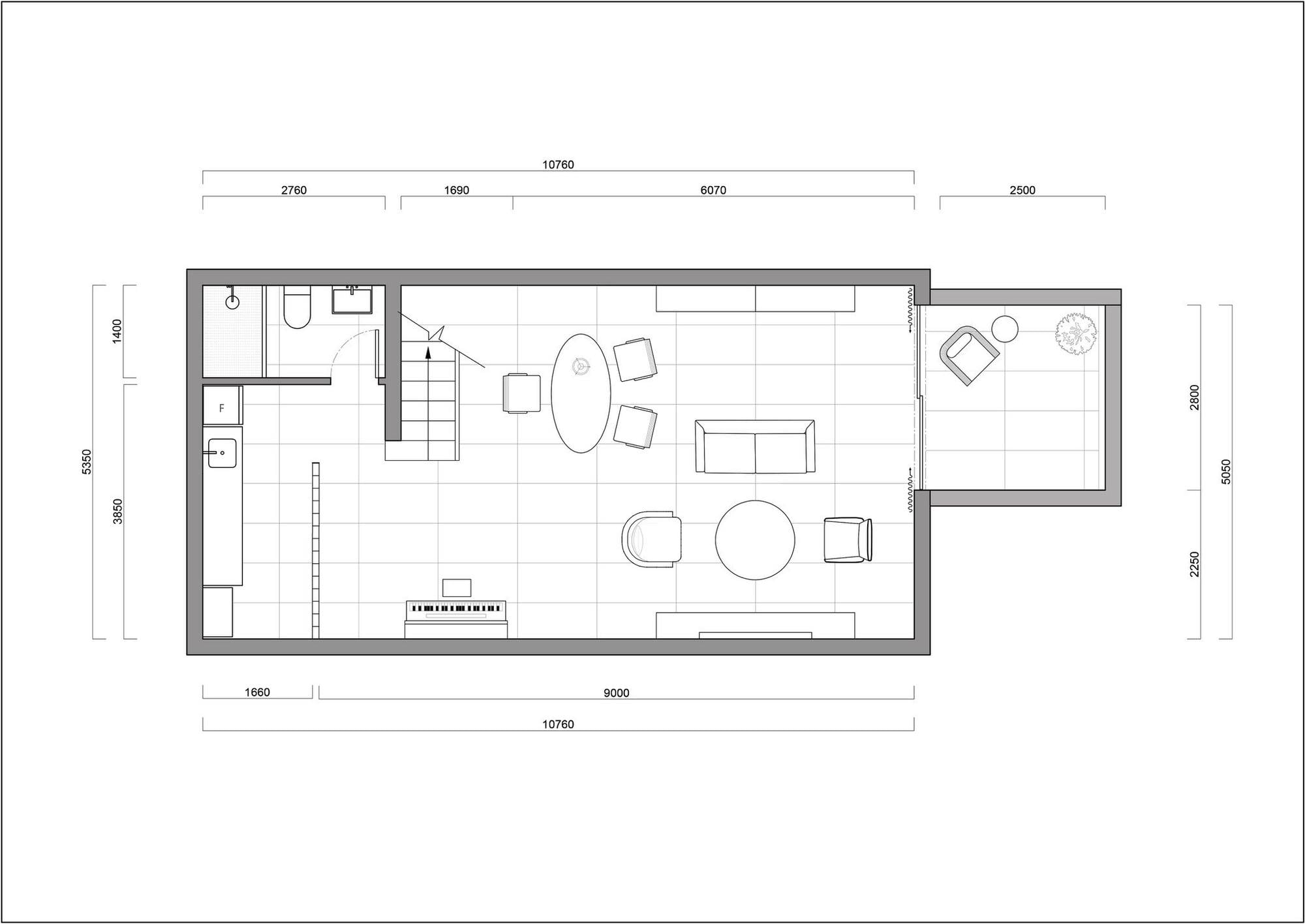 living - 243m² house / villa with 9m² terrace for sale in El Soto de la Moraleja - Floor Plan thumbnail - 2