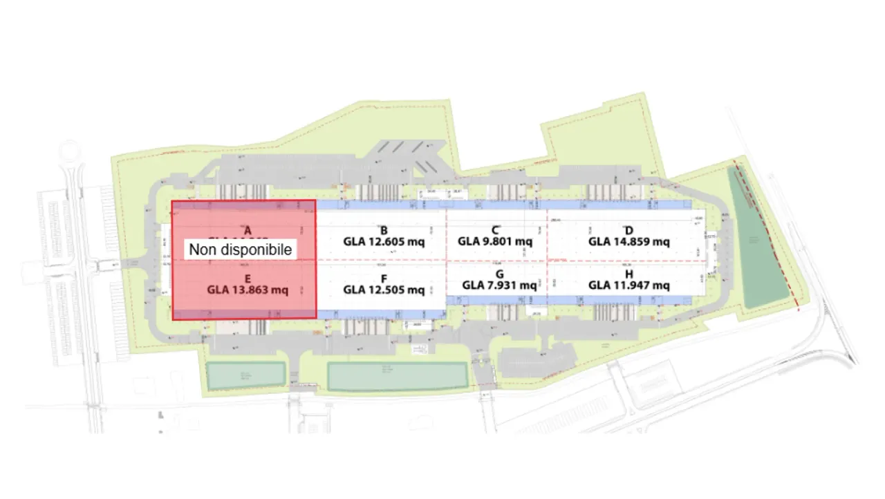 logistics - South Verona - Logistics - Dils - Plan d'étage - 1