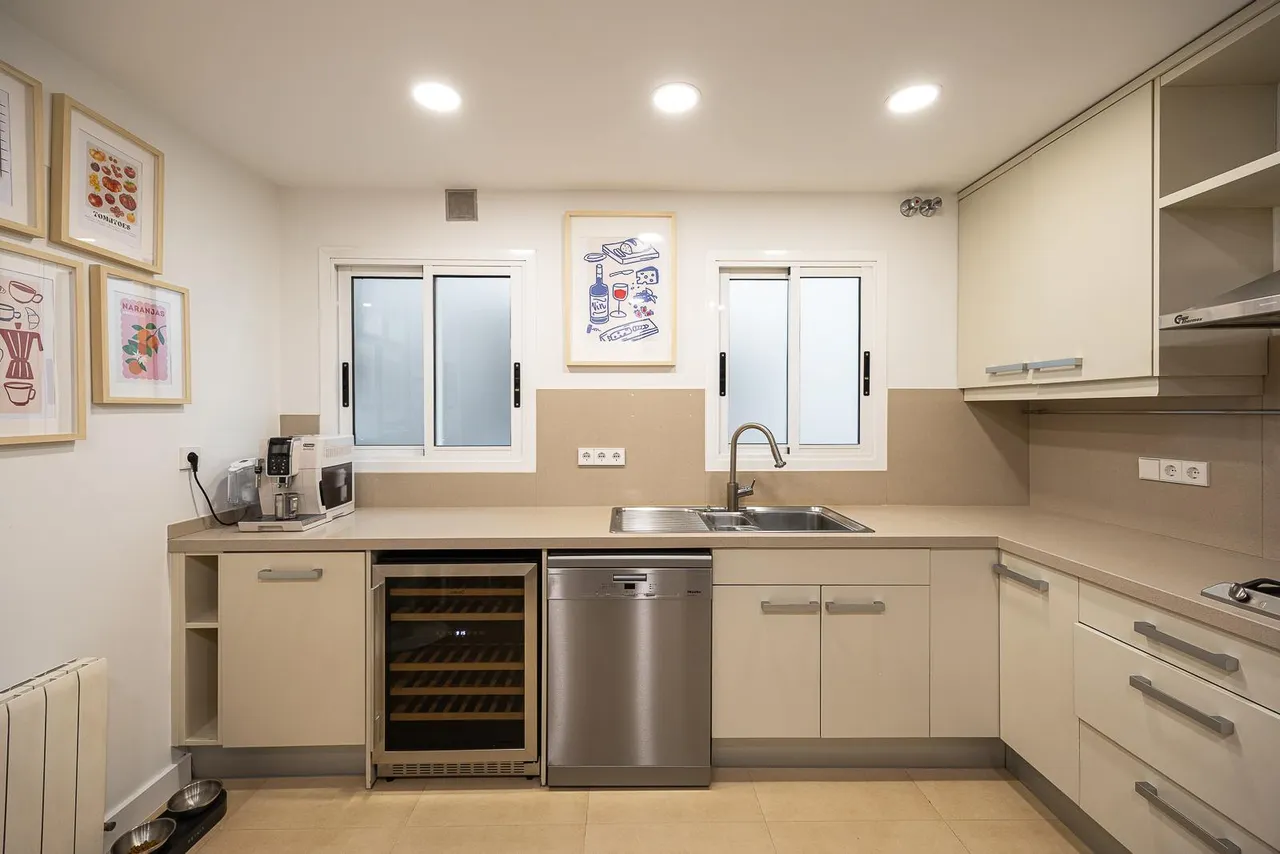 living - 234m² penthouse with 100m² terrace for sale in Sant Gervasi - Galvany - gallery - 9