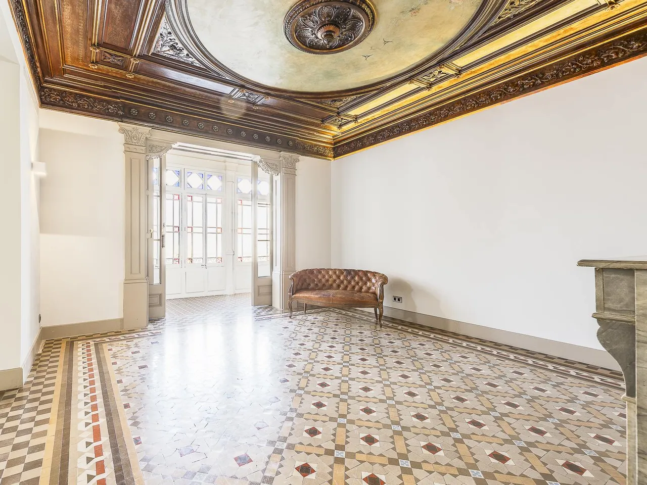 living - Piso de 196m² con 7m² terraza en venta en Eixample Derecho - gallery - 8