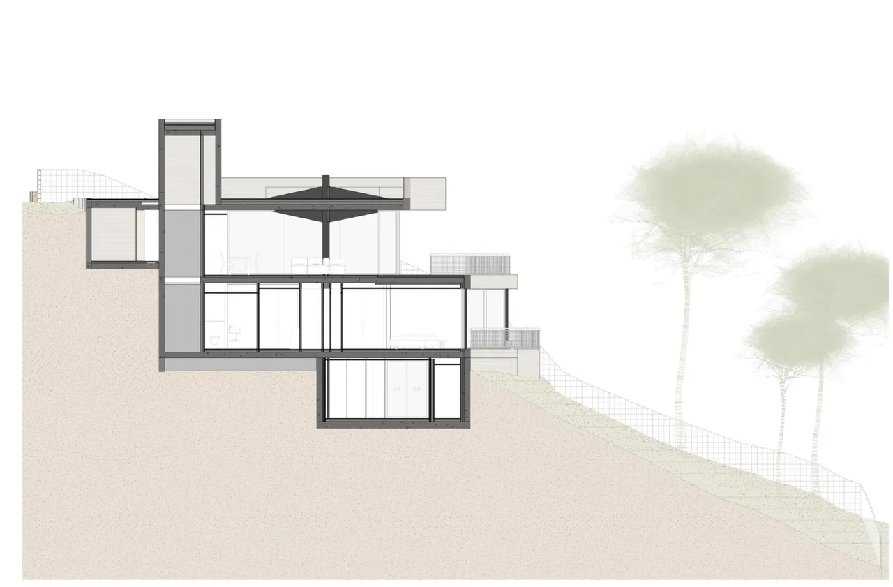 living - 310m² house / villa for sale in Sa Tuna, Costa Brava - Floor Plan - 5