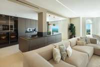 living - Ático de 420m² con 195m² terraza en venta en Nagüeles - gallery thumbnail - 3