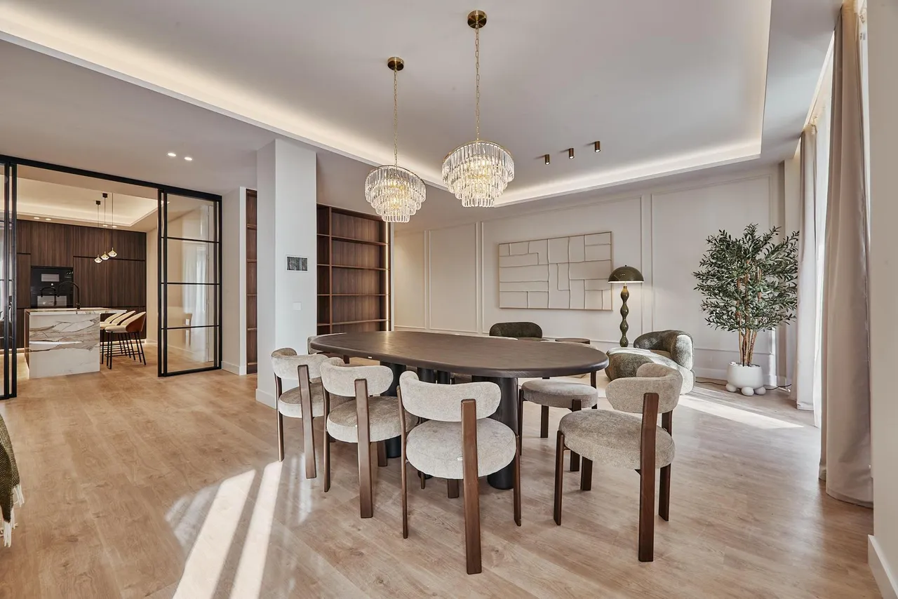 living - Piso de 275m² con 14m² terraza en venta en Goya, Madrid - gallery - 7