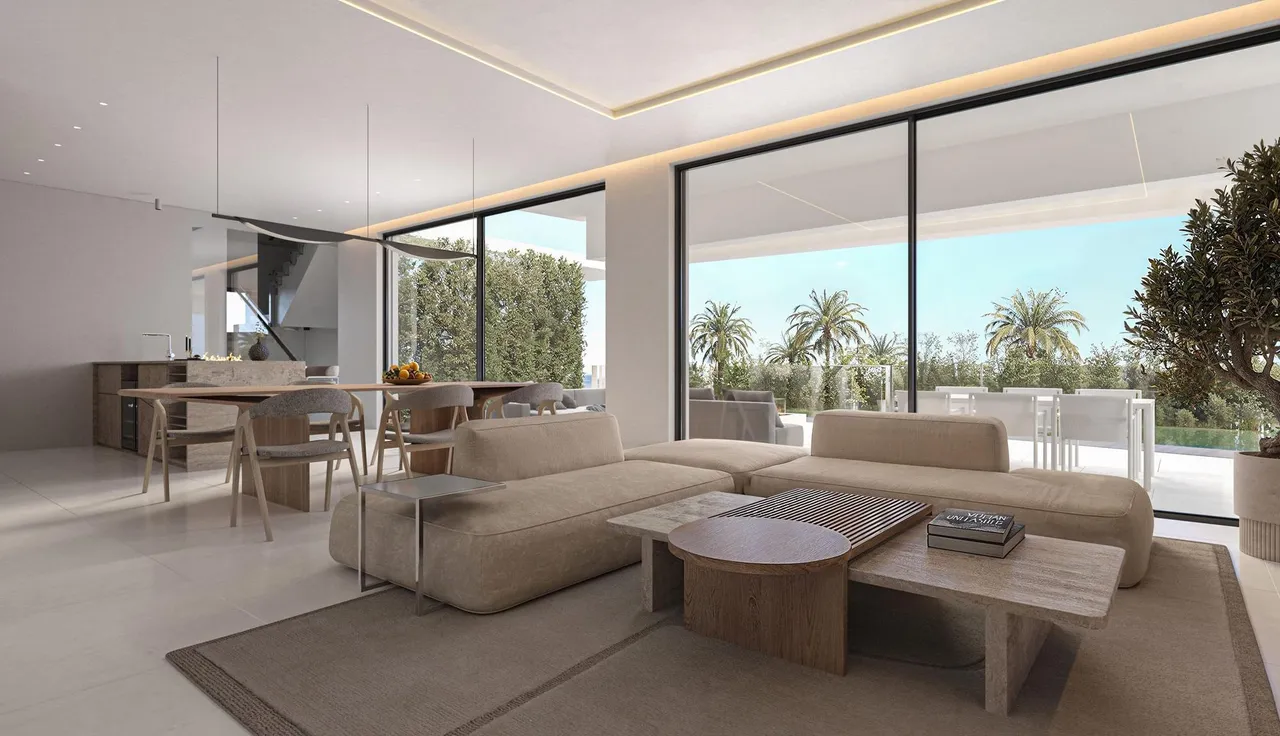 living - Lantana Costa Casas / Villas, Mijas, Costa del Sol - gallery - 3