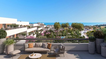 living - SunsetbayEstepona Pisos, Estepona Centro, Costa del Sol - featured
