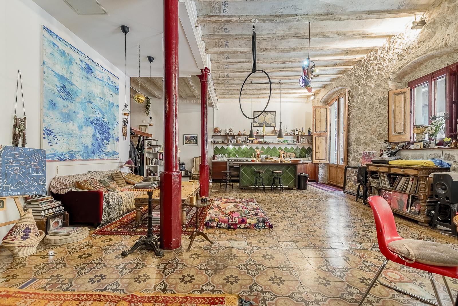 living - Piso de 157m² con 76m² terraza en venta en El Raval - gallery - 9