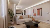living - 160m² apartment with 7m² terrace for sale in Goya, Madrid - gallery thumbnail - 2