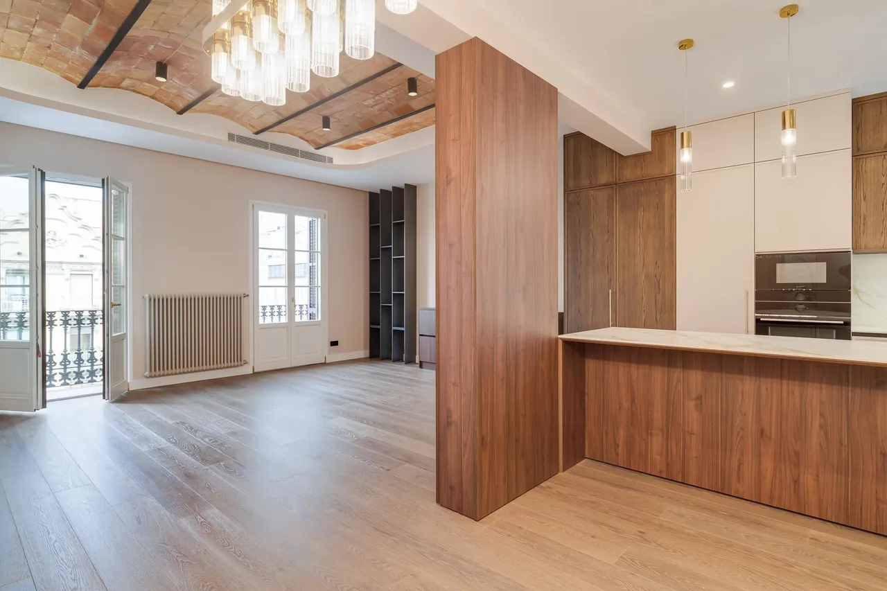 living - 153m² apartment for sale in Eixample Right, Barcelona - gallery - 3