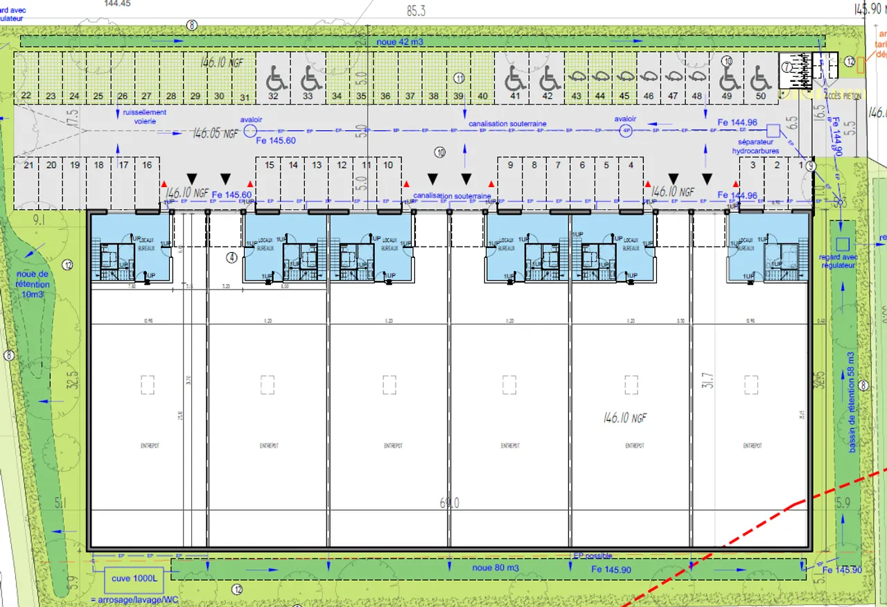 logistics - Activity Facility For Rent - Floor Plan - 2