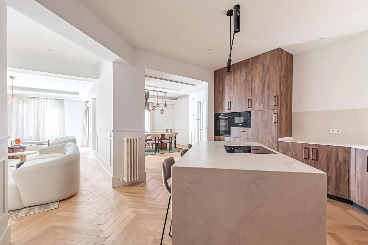 living - 287m² apartment for sale in Castellana, Madrid - gallery - 4