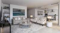 living - Exclusivo proyecto 5 estrellas residencial en Los Monteros, Marbella - gallery thumbnail - 1
