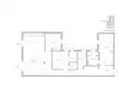 living - Piso de 124m² en venta en Ibiza, Madrid - Plano del piso thumbnail - 2