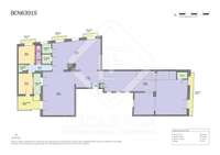 living - Piso de 242m² en venta en Gótico, Barcelona - Plano del piso thumbnail - 1