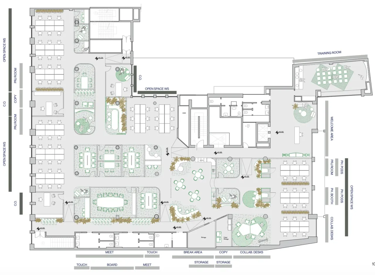 office - Galleria De Cristoforis 7/8 - Uffici - Dils - Planimetria - 1