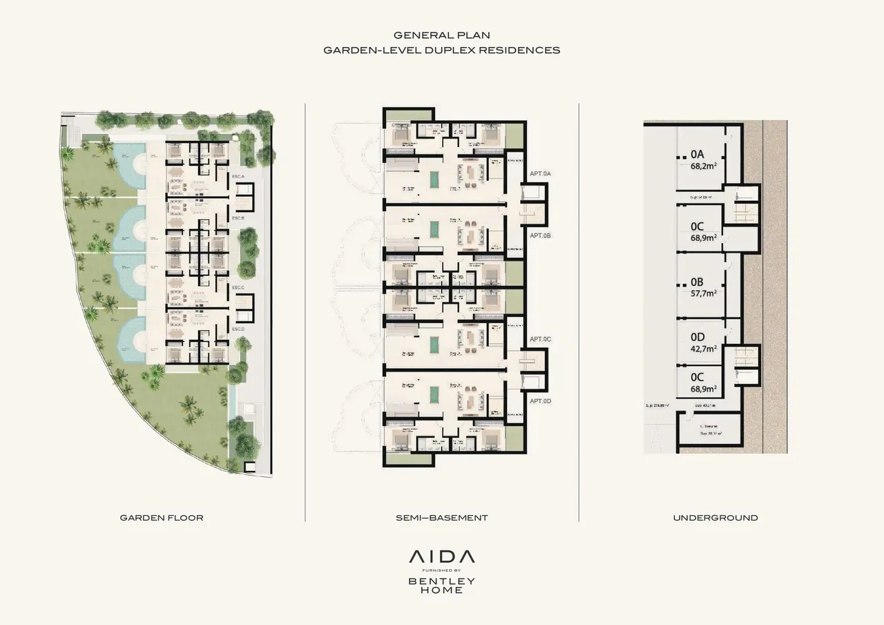 living - AIDA Apartments, Golden Mile, Costa del Sol - Floor Plan - 1