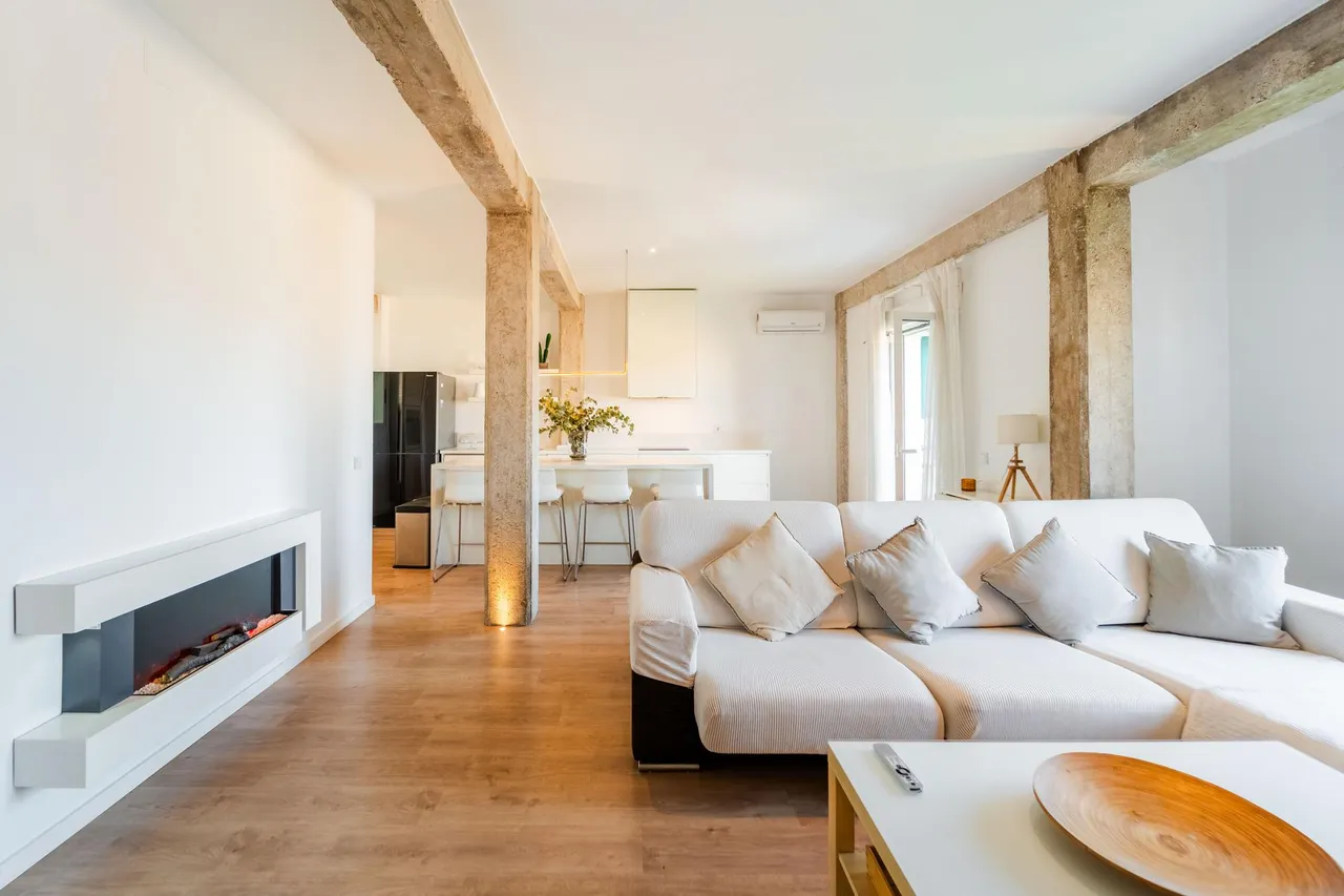 living - Piso de 101m² en alquiler en Playa Malvarrosa/Cabanyal - gallery - 3