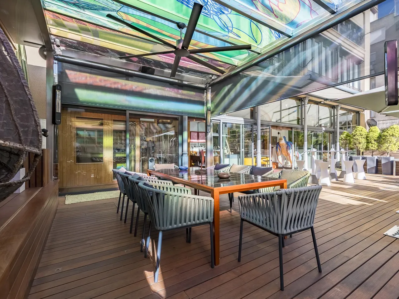 living - Piso de 542m² con 189m² terraza en venta en Eixample Derecho - gallery - 6
