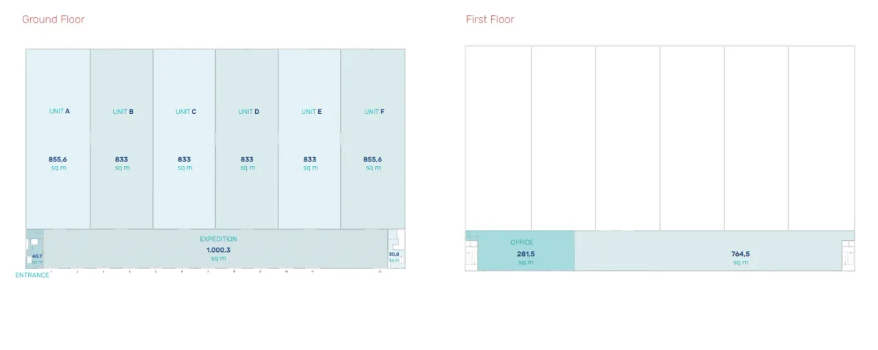 logistics - Doornhoek 3860 - Logistics - Dils - Floor Plan - 2