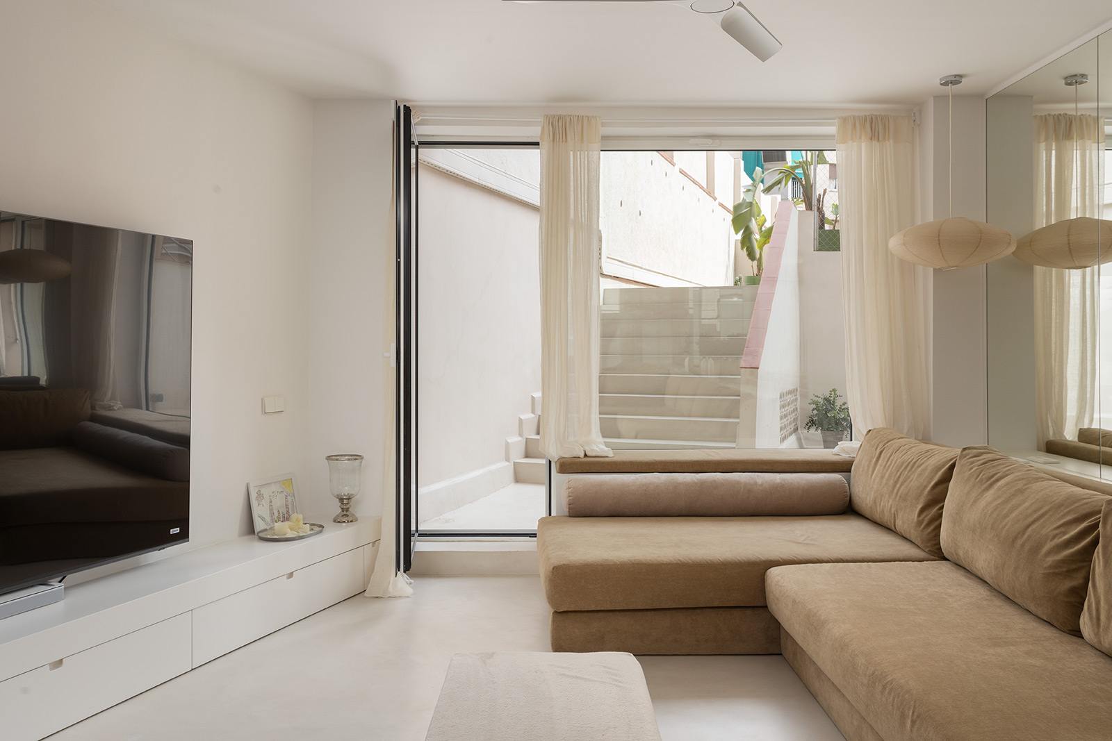 living - 132m² apartment with 270m² terrace for sale in Les Corts - gallery - 6