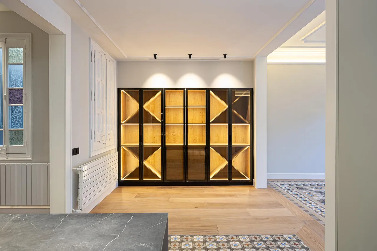 living - 159m² apartment for sale in Eixample Right, Barcelona - gallery - 8