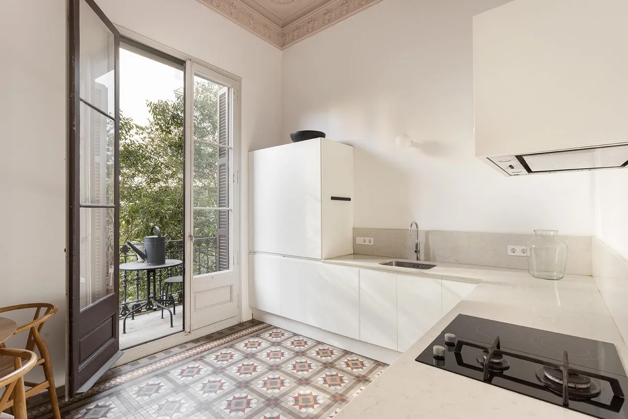 living - Piso de 116m² con 6m² terraza en venta en El Born - gallery - 10