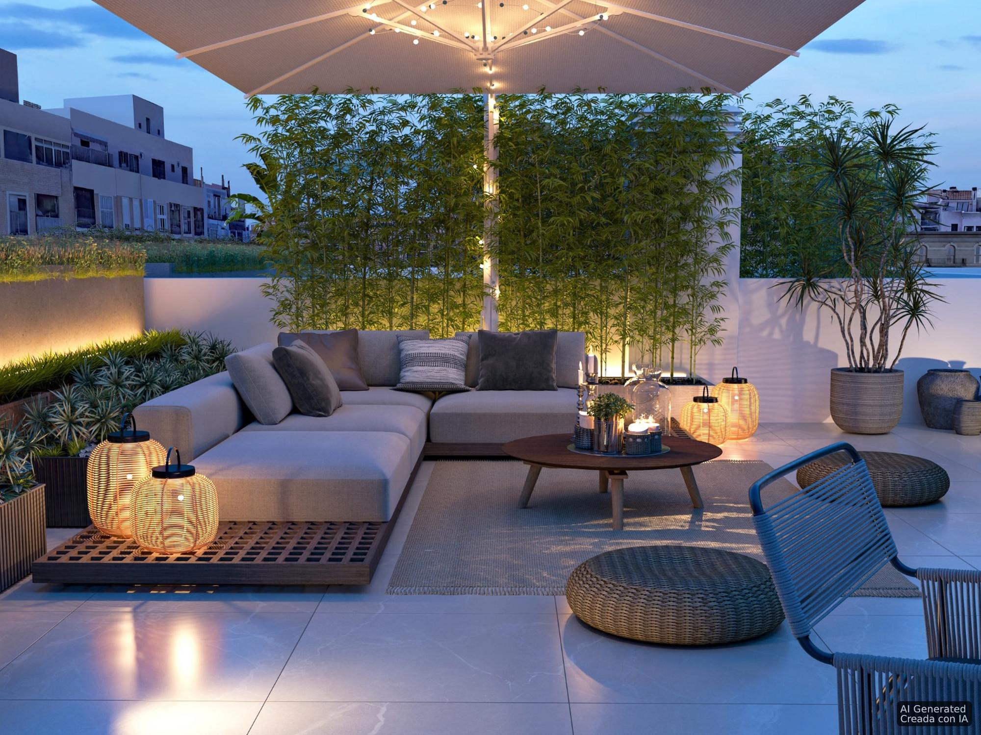 living - Apartamentos de obra nueva con terrazas en el centro de Palma de Mallorca - featured