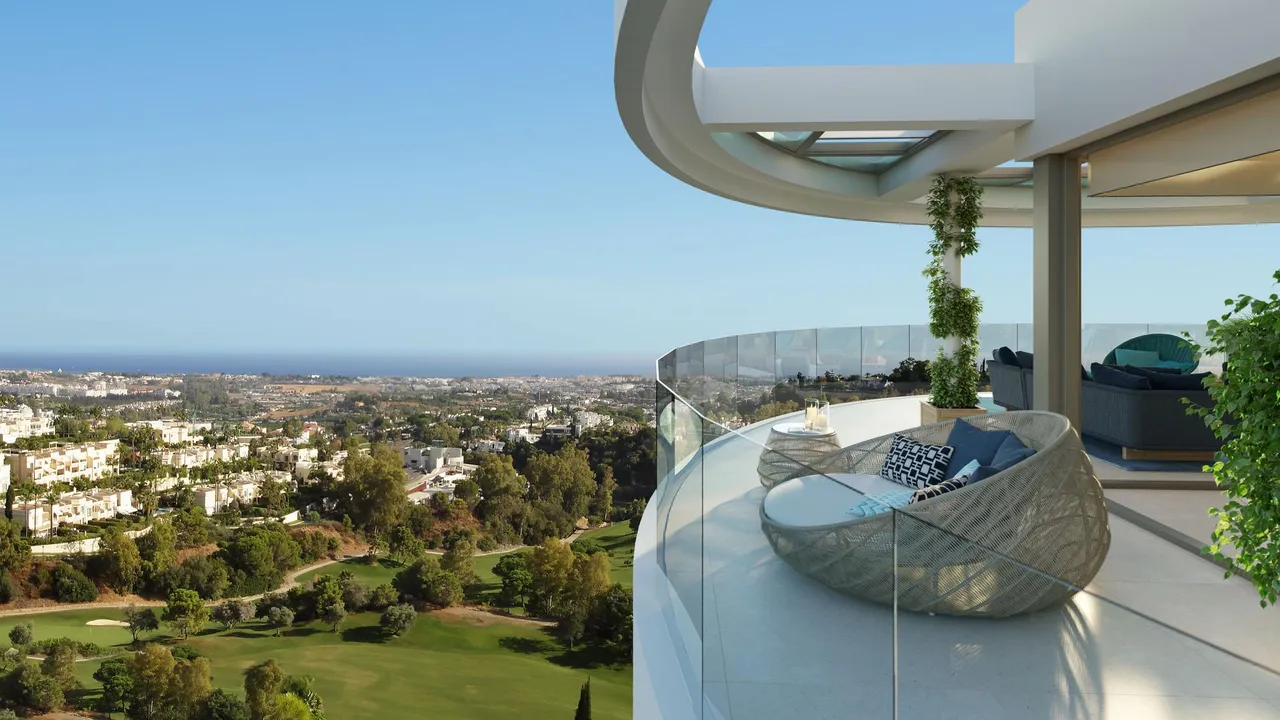 living - Beautiful boutique development with spectacular panoramic views over Marbella - gallery - 9