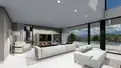living - Aqua, Coleum and Luxury: 3 villas for sale in Sant Berger, Teià, Barcelona - gallery thumbnail - 4