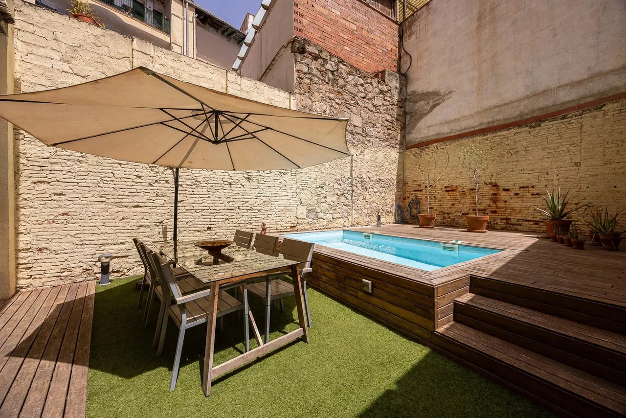 living - Piso de 99m² con 55m² terraza en venta en El Raval - gallery - 3