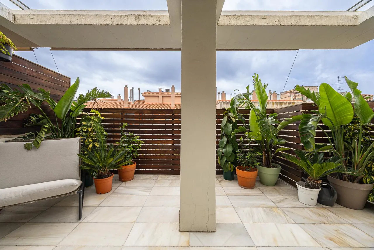living - Ático de 234m² con 100m² terraza en venta en Sant Gervasi - Galvany - gallery - 7