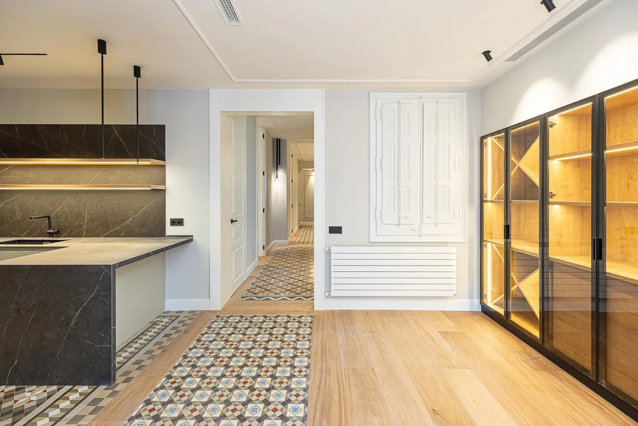 living - 159m² apartment for sale in Eixample Right, Barcelona - gallery - 6