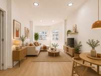 living - Piso de 66m² en venta en Sant Gervasi - Galvany, Barcelona - gallery thumbnail - 4