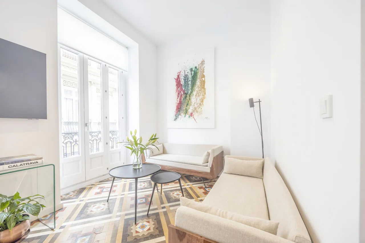 living - 129m² apartment for rent in La Seu, Valencia - gallery - 4