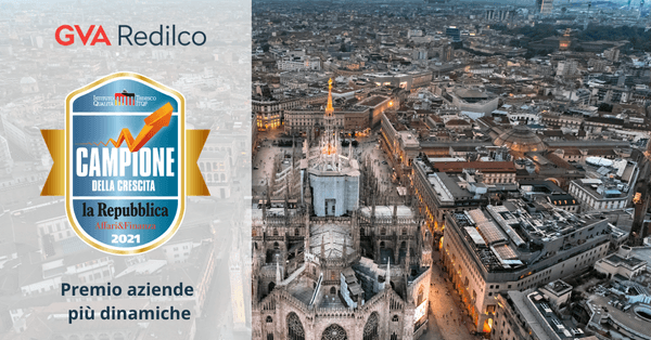 GVA Redilco appointed as ‘Campioni della Crescita 2021’ for the third consecutive time - featured