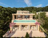living - THE IBIZA RESIDENCES, an exclusive villa collection with sea views in Santa Eulalia, Ibiza - gallery thumbnail - 3