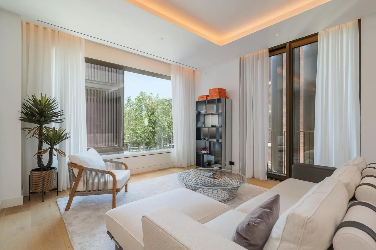 living - 186m² apartment for sale in Gràcia, Barcelona - gallery - 7