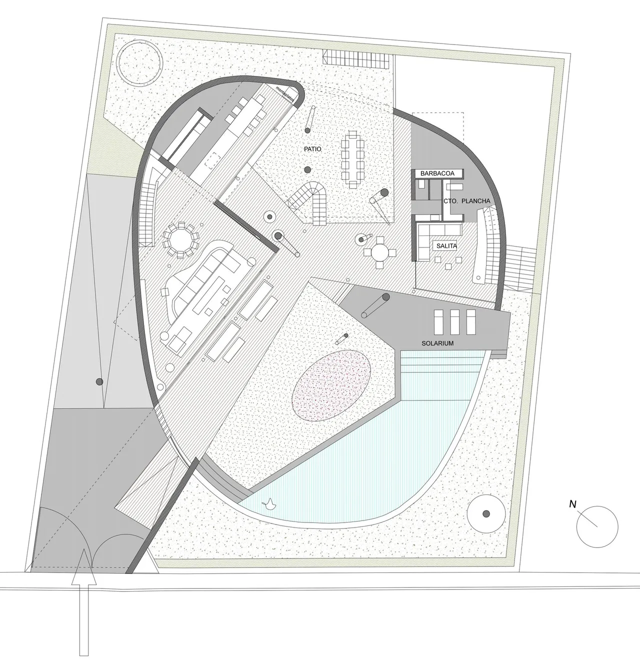 living - 692m² house / villa for sale in San José, Balearic Islands - Floor Plan - 2