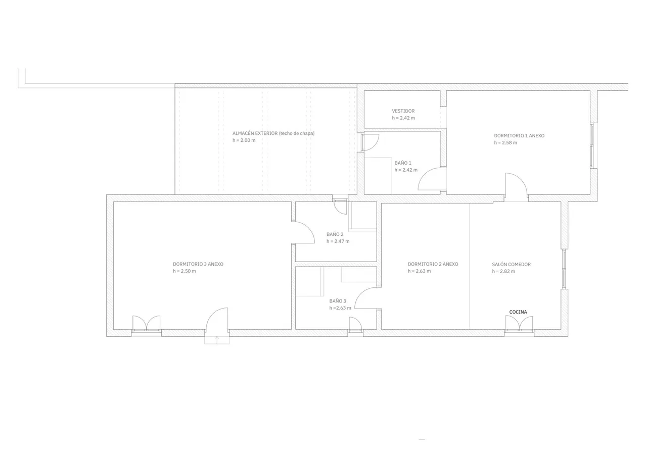 living - Casa / villa de 360m² en venta en San José, Islas Baleares - Plano del piso - 3