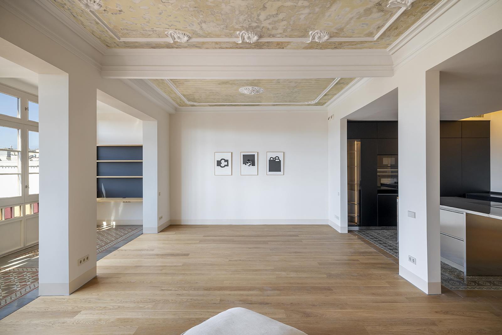 living - 183m² apartment with 8m² terrace for sale in Eixample Right - gallery - 8