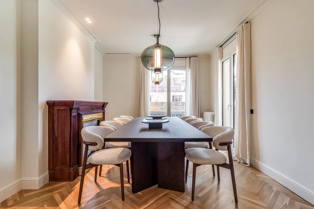 living - 314m² penthouse with 112m² terrace for sale in Turó Park - gallery - 6