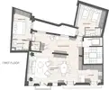 living - 128m² apartment with 12m² terrace for sale in Palma de Mallorca - Floor Plan thumbnail - 1