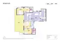 living - 120m² penthouse with 38m² terrace for sale in Eixample Left - Floor Plan thumbnail - 1